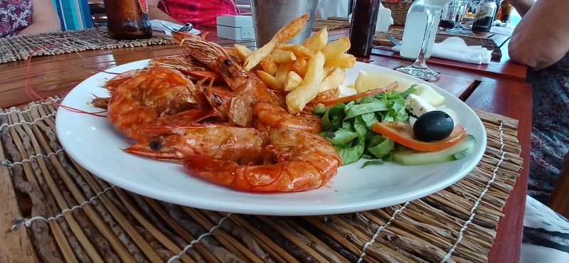 The Captains Table Restaurant - Bayview Lodge Mozambique - Seafood